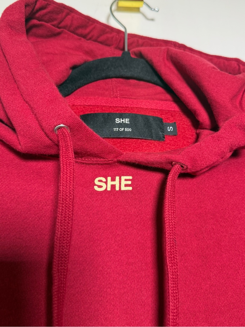 DARC Sport SHE Limited Edition Red Women's Hooded Sweater 117 of 500- Small
